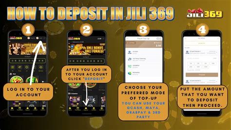 HOW TO DEPOSIT IN JILI 369 .